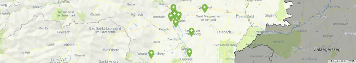 Map view for Pharmacies emergency services nearby Werndorf (Municipality, Steiermark) (152)